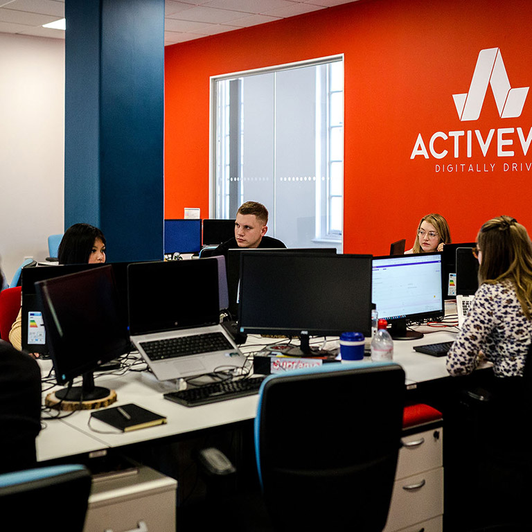 the office and team members of a ppc agency in Manchester